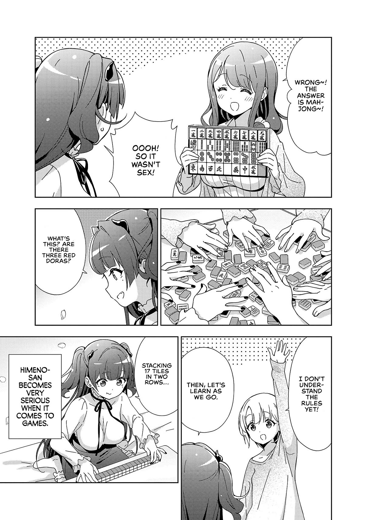 My "Onee-chan's" Personality Changes When She Plays Games Chapter 17 page 6 - Chapter 17: The Riichi Ippatsu-calling Older Sister