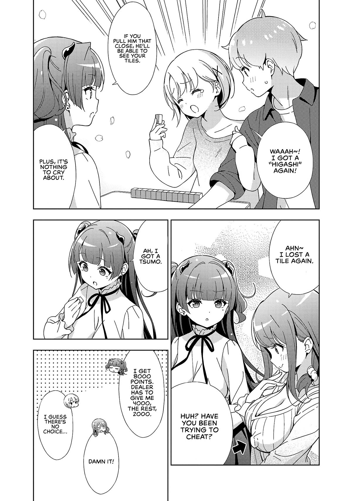 My "Onee-chan's" Personality Changes When She Plays Games Chapter 17 page 8 - Chapter 17: The Riichi Ippatsu-calling Older Sister