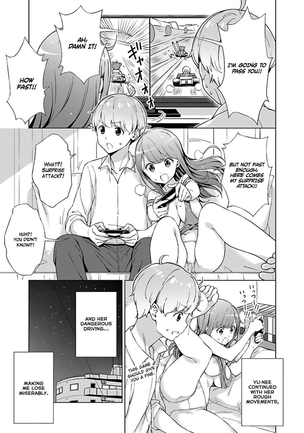 My "Onee-chan's" Personality Changes When She Plays Games Chapter 2 page 7 - Chapter 2: Onechan is an aggressive driver