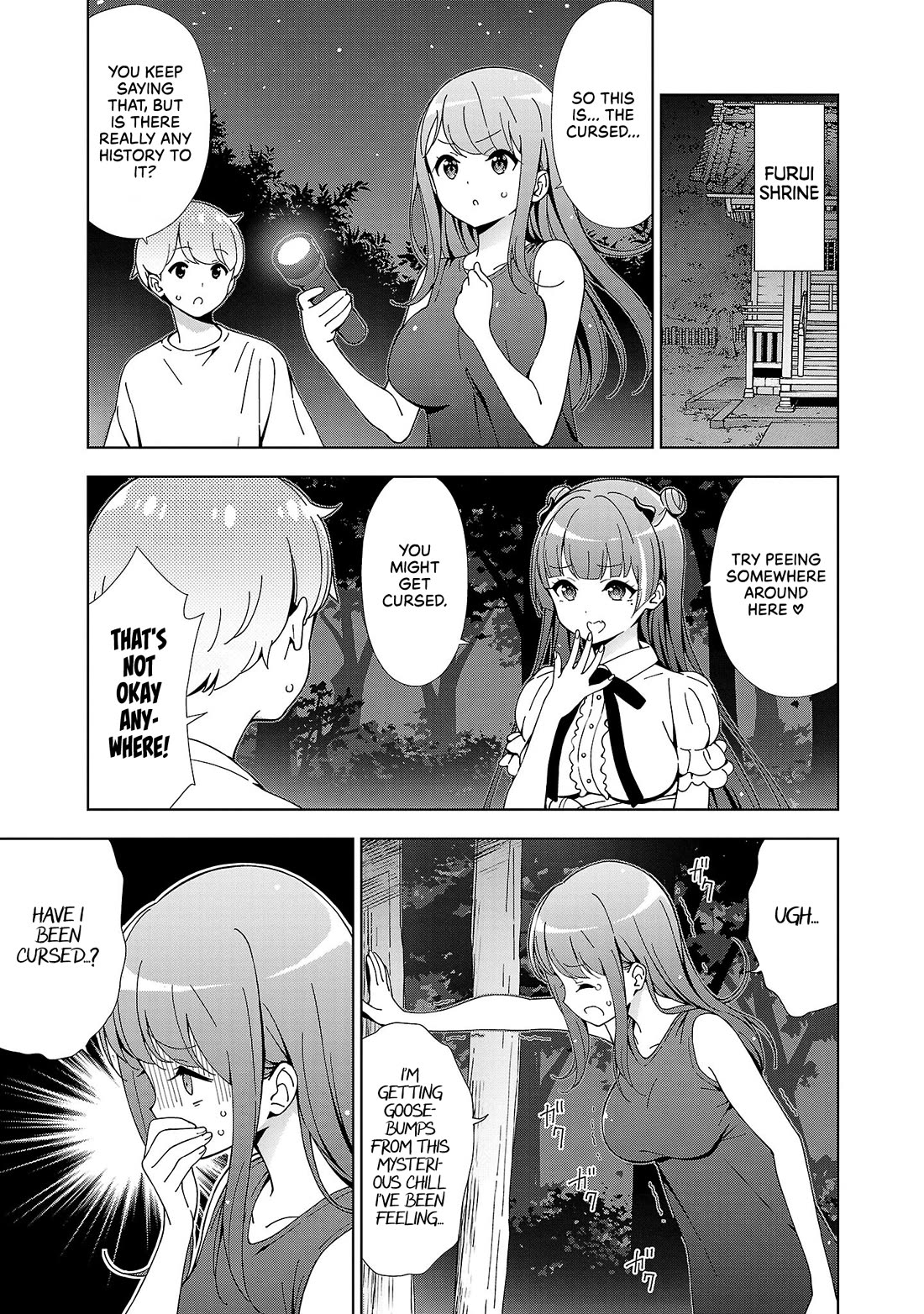 My "Onee-chan's" Personality Changes When She Plays Games Chapter 21 page 6 - Chapter 21: The Horror Game-Playing Older Sister
