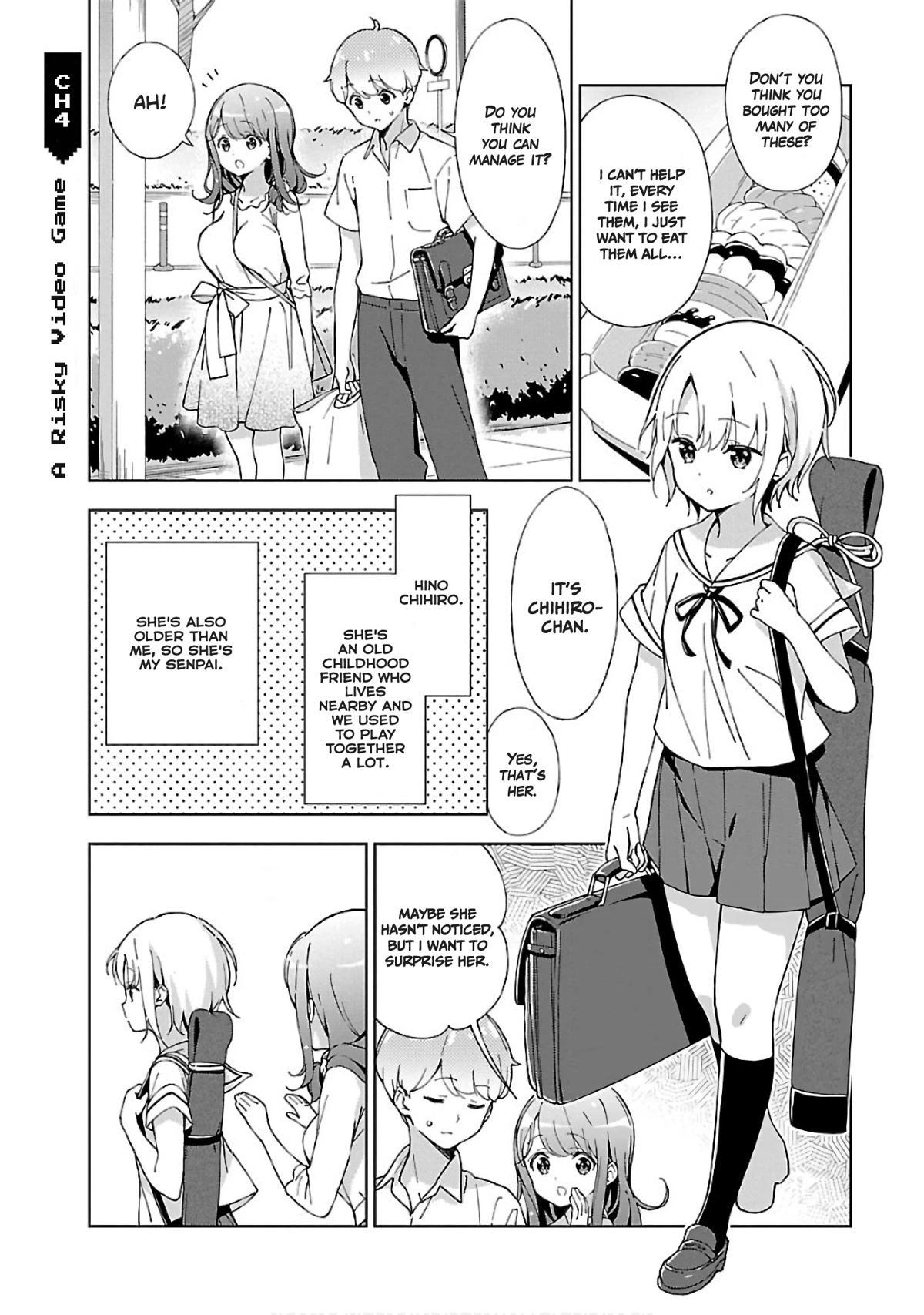 My "Onee-chan's" Personality Changes When She Plays Games Chapter 4 page 1 - Chapter 4: A risky video game