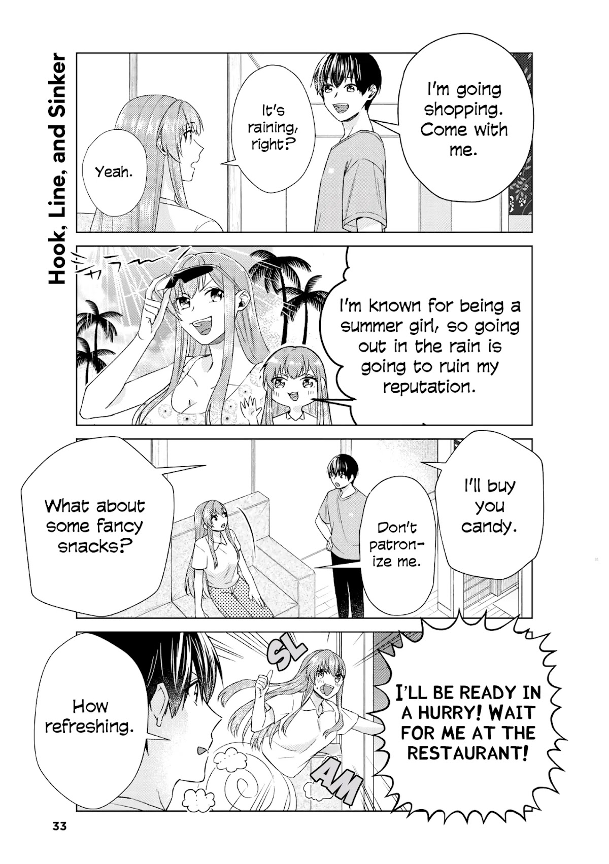 My Perfect Girlfriend! Chapter 32 page 3 - Chapter 32: The rainy season with my girlfriend is also the best!