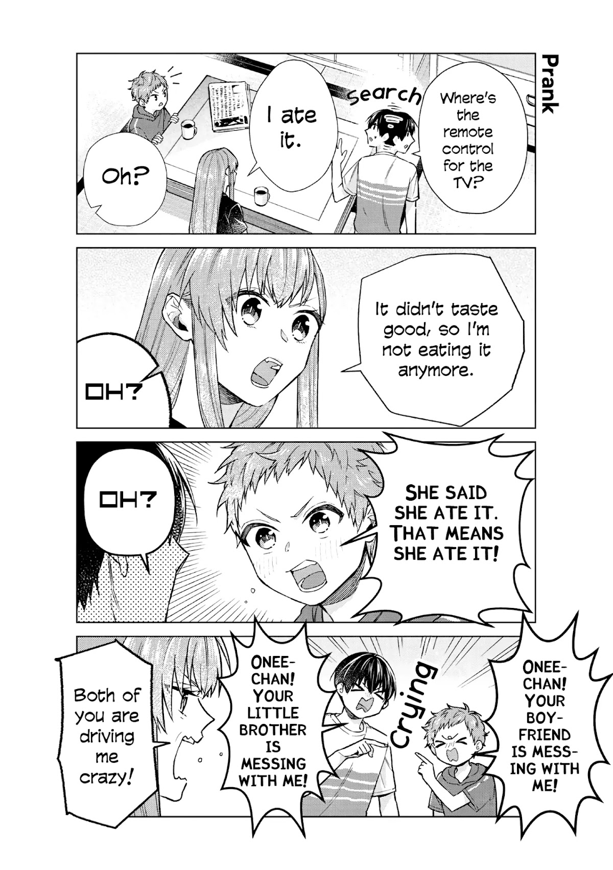My Perfect Girlfriend! Chapter 33 page 14 - Chapter 33: I'm at my girlfriend's parents' house!