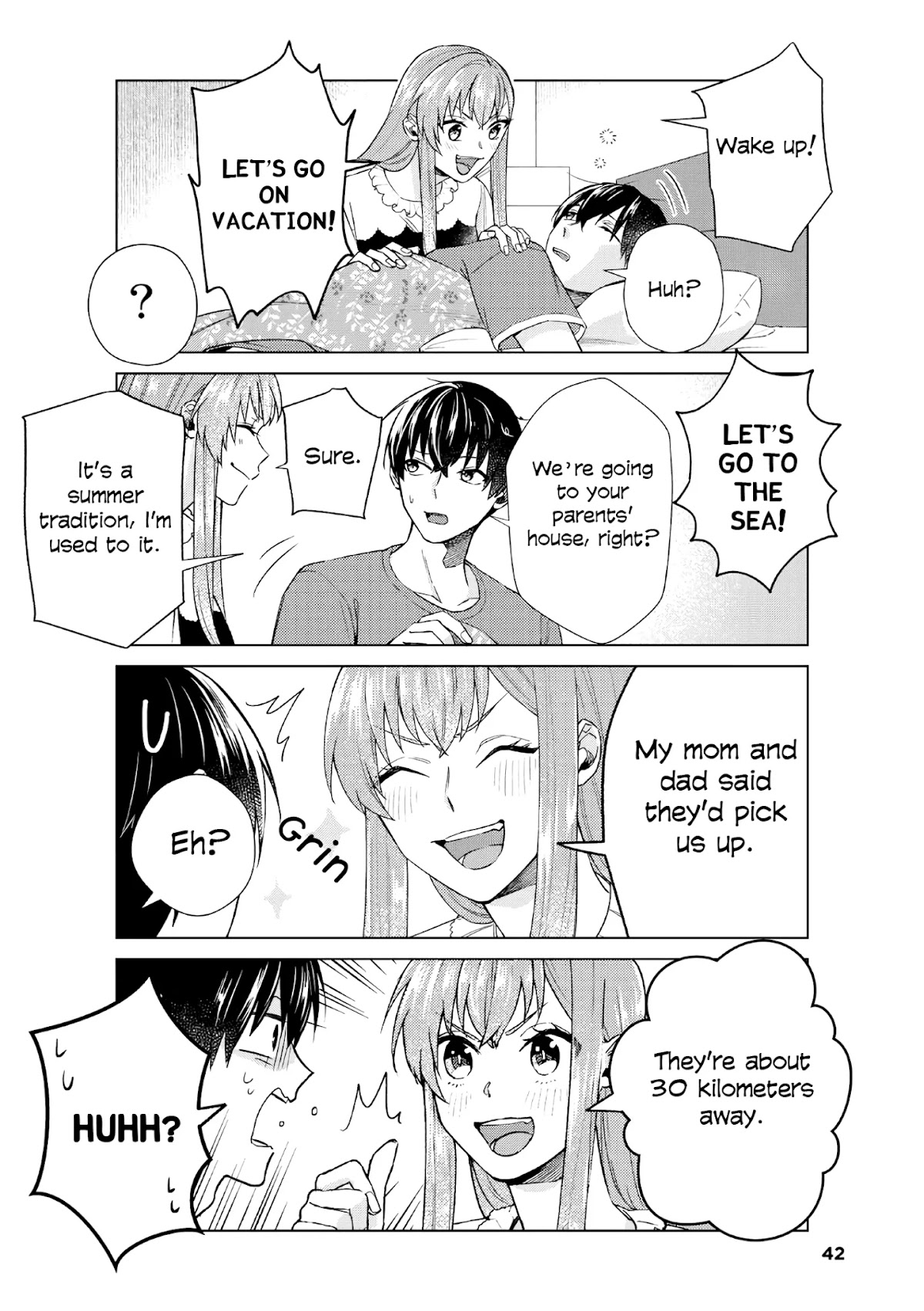My Perfect Girlfriend! Chapter 33 page 2 - Chapter 33: I'm at my girlfriend's parents' house!