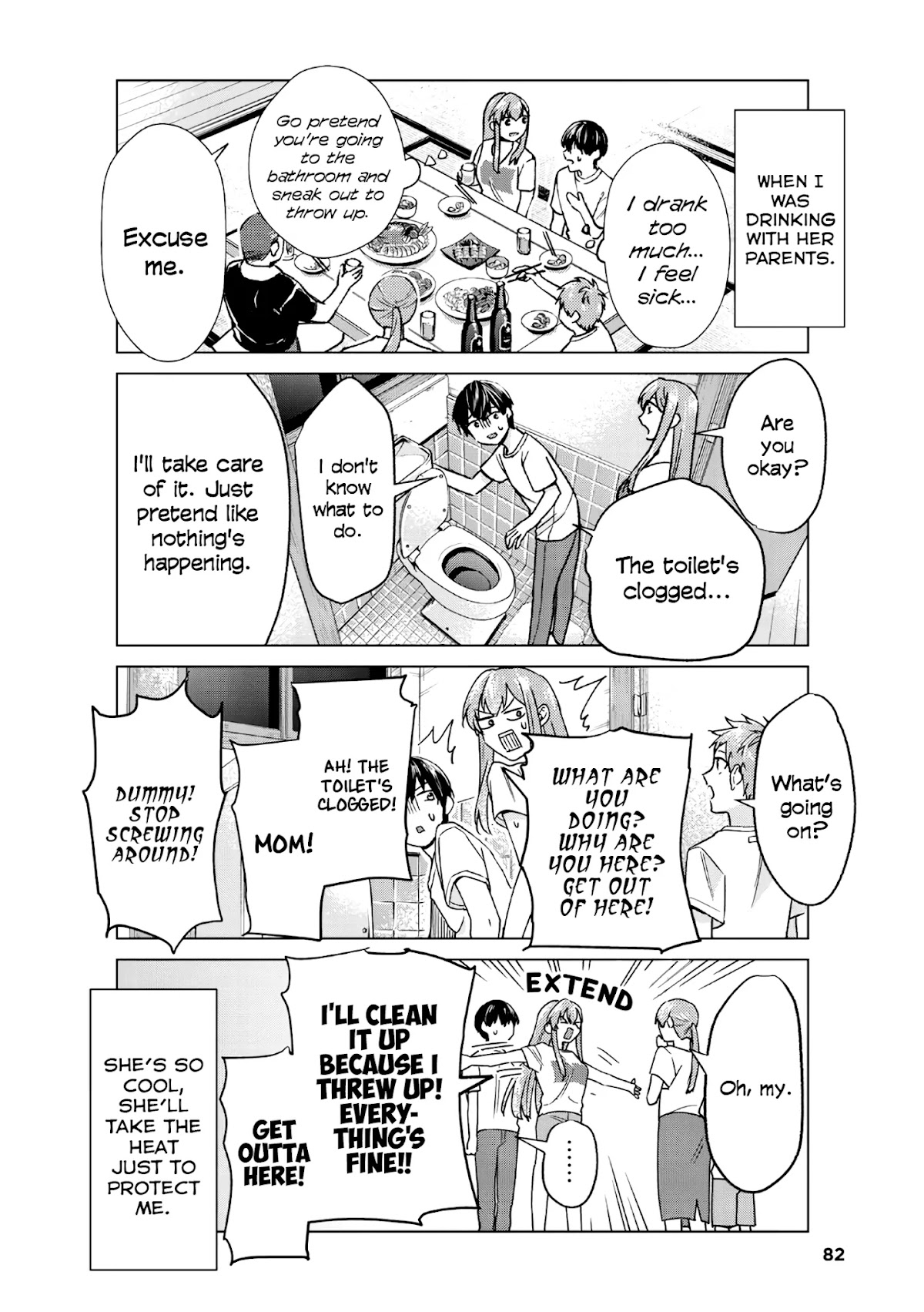 My Perfect Girlfriend! Chapter 34 page 12 - Chapter 34: I'm at my girlfriend's parents' house!!