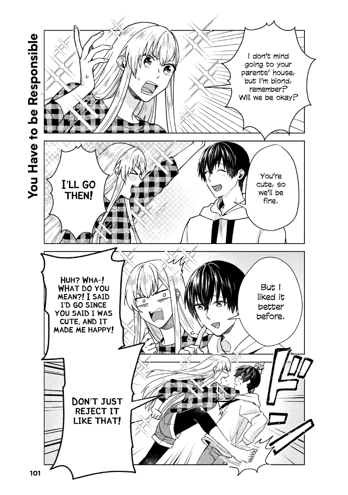 My Perfect Girlfriend! Chapter 36 page 3 - Chapter 36: My girlfriend with blonde hair is also the best!