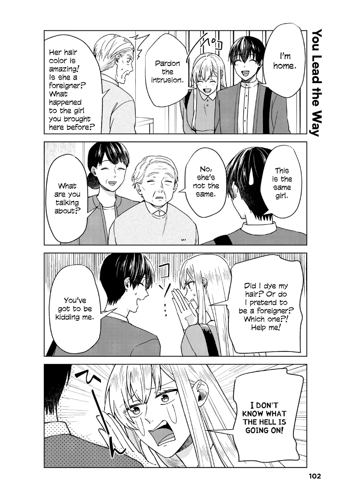 My Perfect Girlfriend! Chapter 36 page 4 - Chapter 36: My girlfriend with blonde hair is also the best!