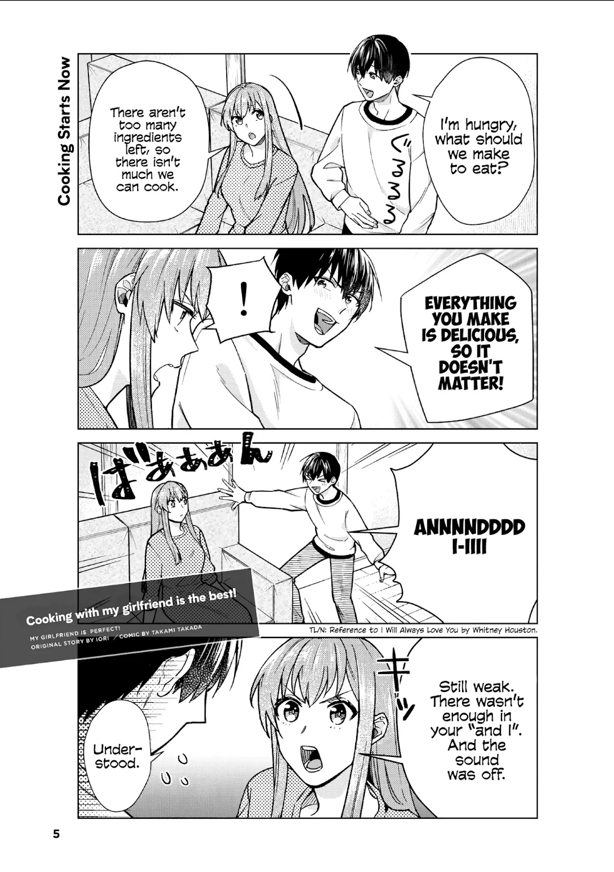 My Perfect Girlfriend! Chapter 37 page 1 - Chapter 37: Cooking with my girlfriend is also the best!