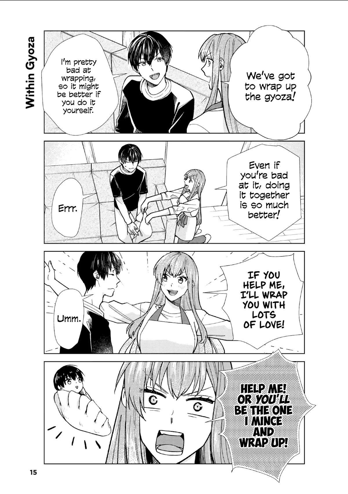 My Perfect Girlfriend! Chapter 37 page 11 - Chapter 37: Cooking with my girlfriend is also the best!