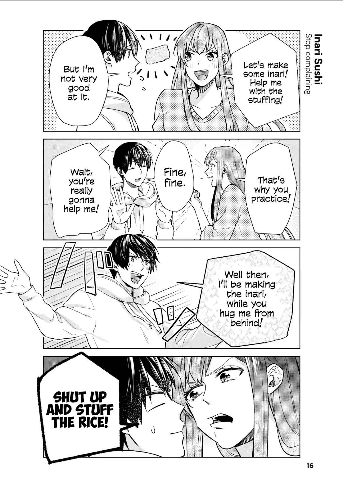 My Perfect Girlfriend! Chapter 37 page 12 - Chapter 37: Cooking with my girlfriend is also the best!