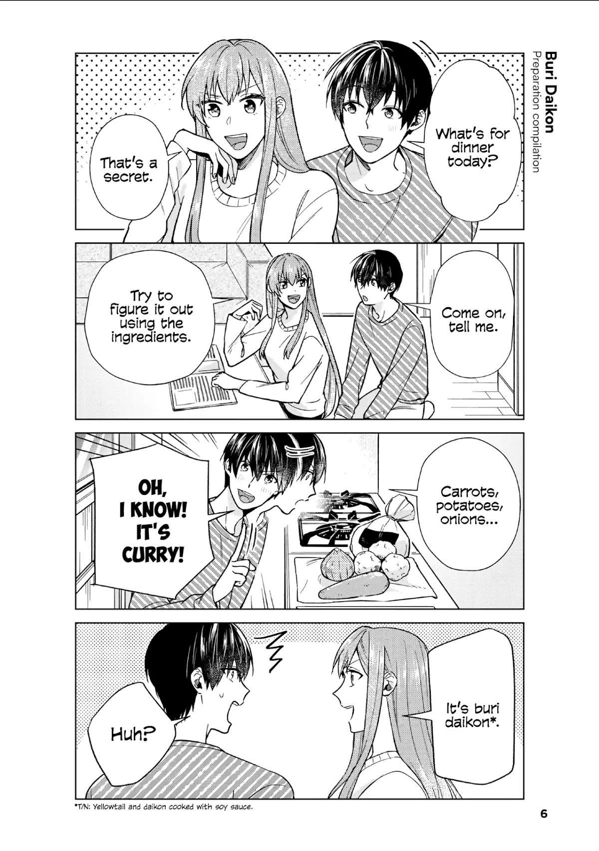 My Perfect Girlfriend! Chapter 37 page 2 - Chapter 37: Cooking with my girlfriend is also the best!
