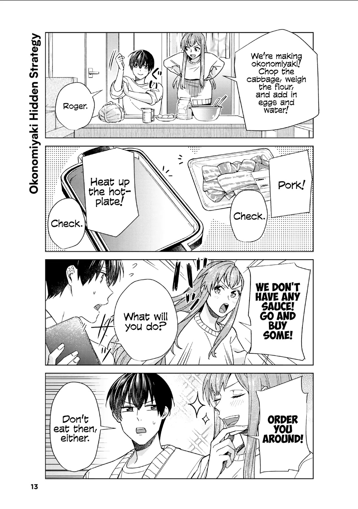 My Perfect Girlfriend! Chapter 37 page 9 - Chapter 37: Cooking with my girlfriend is also the best!