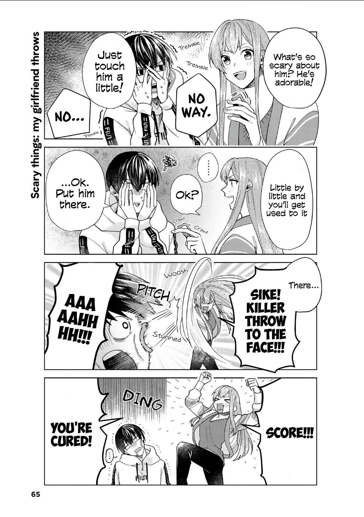 My Perfect Girlfriend! Chapter 39 page 3 - Chapter 39: Scary things are scary, but my girlfriend is perfect!