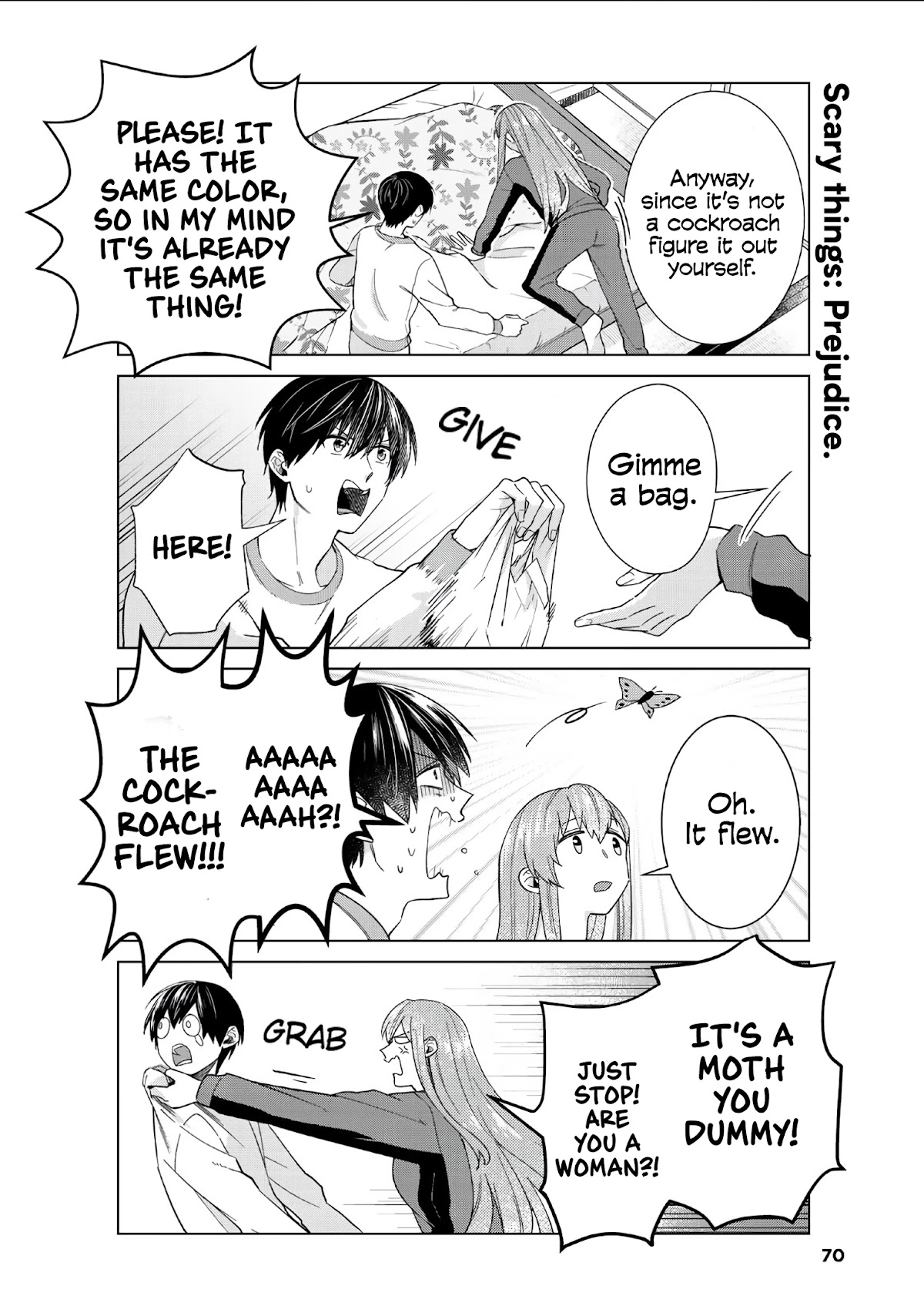 My Perfect Girlfriend! Chapter 39 page 8 - Chapter 39: Scary things are scary, but my girlfriend is perfect!