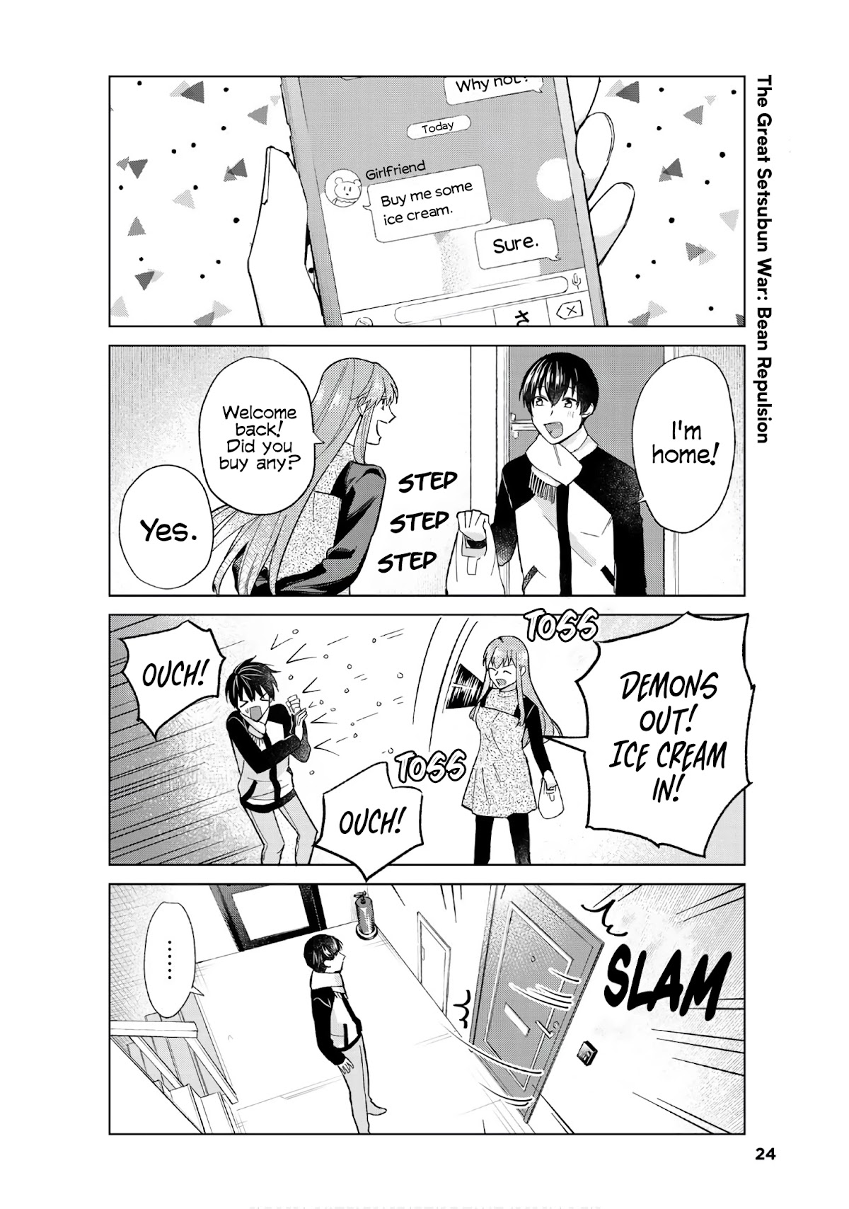 My Perfect Girlfriend! Chapter 43 page 15 - Chapter 43: Setsubun with my girlfriend is the best!