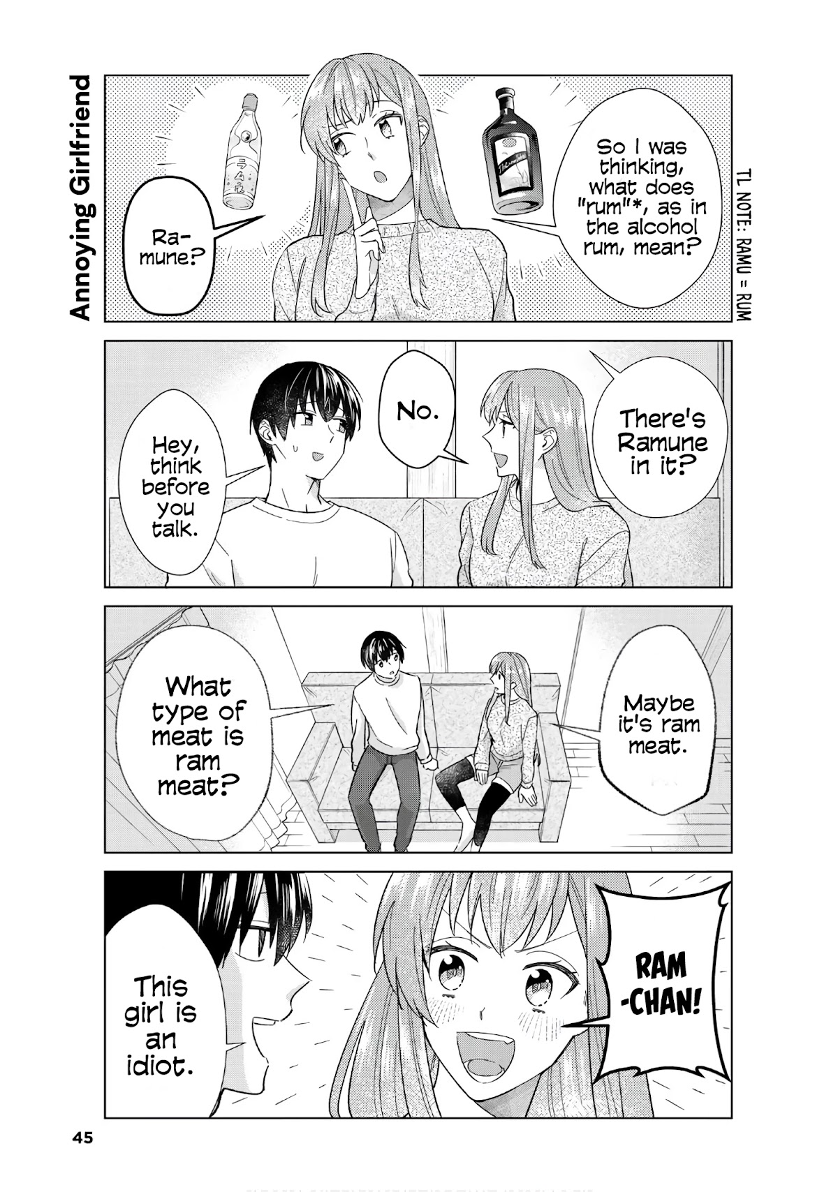 My Perfect Girlfriend! Chapter 44 page 11 - Chapter 44: My drunk girlfriend is the best!