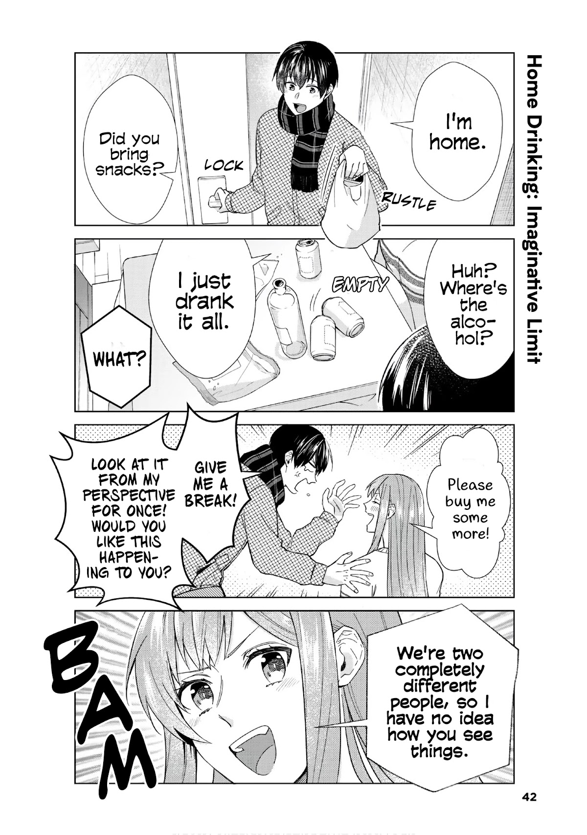 My Perfect Girlfriend! Chapter 44 page 8 - Chapter 44: My drunk girlfriend is the best!