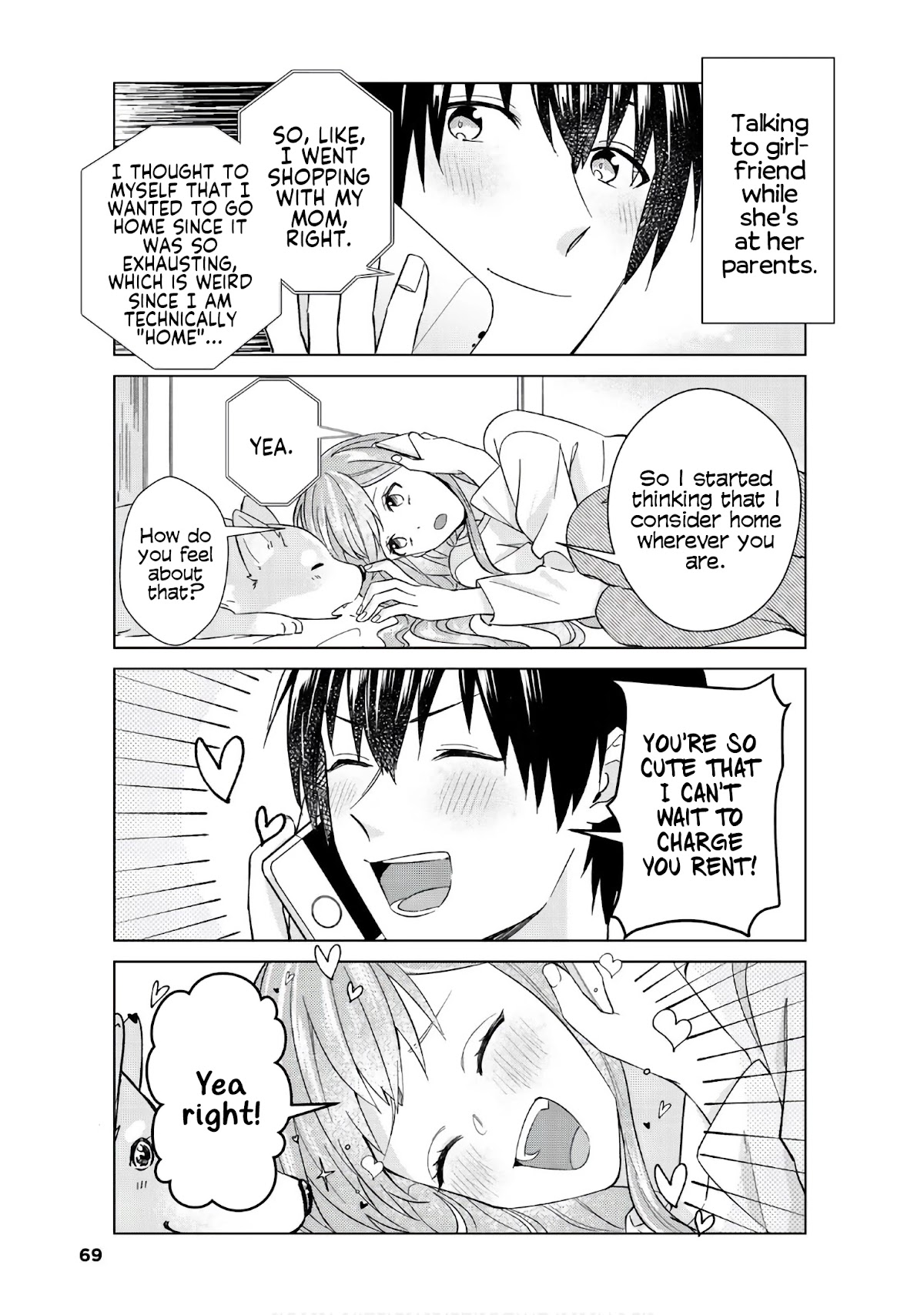My Perfect Girlfriend! Chapter 45 page 6 - Chapter 45: Every listless day with my girlfriend and me are the best!