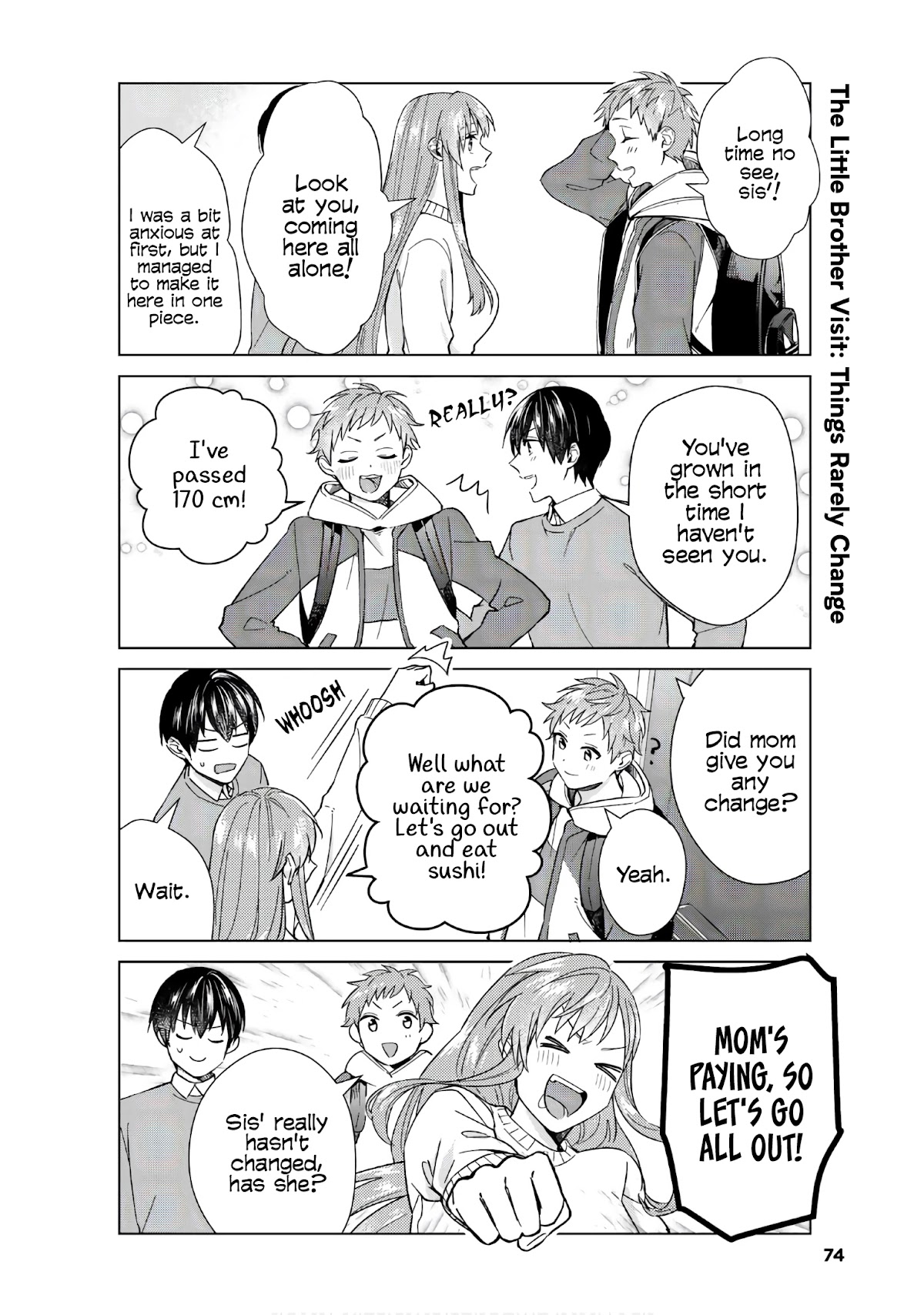 My Perfect Girlfriend! Chapter 46 page 2 - Chapter 46: Visits from my girlfriend's brother are the best!