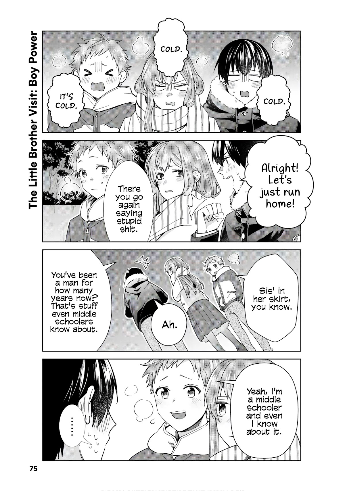 My Perfect Girlfriend! Chapter 46 page 3 - Chapter 46: Visits from my girlfriend's brother are the best!