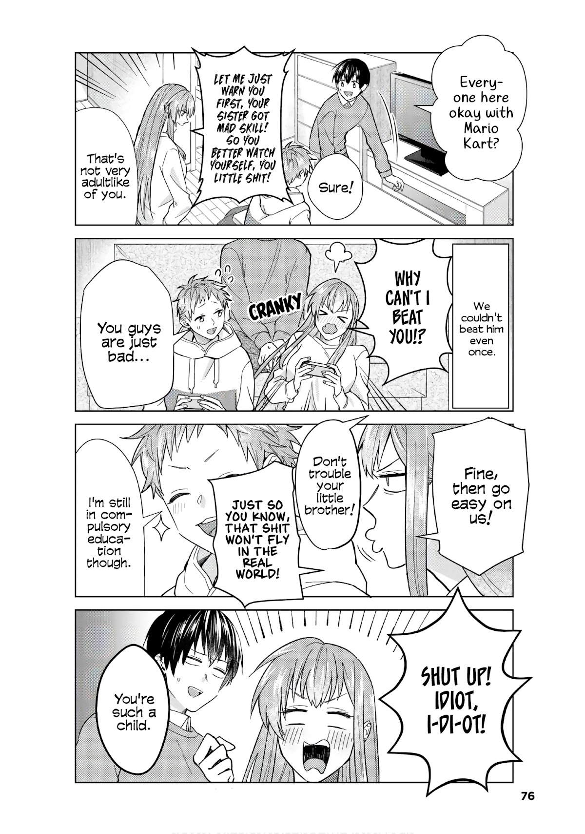 My Perfect Girlfriend! Chapter 46 page 4 - Chapter 46: Visits from my girlfriend's brother are the best!