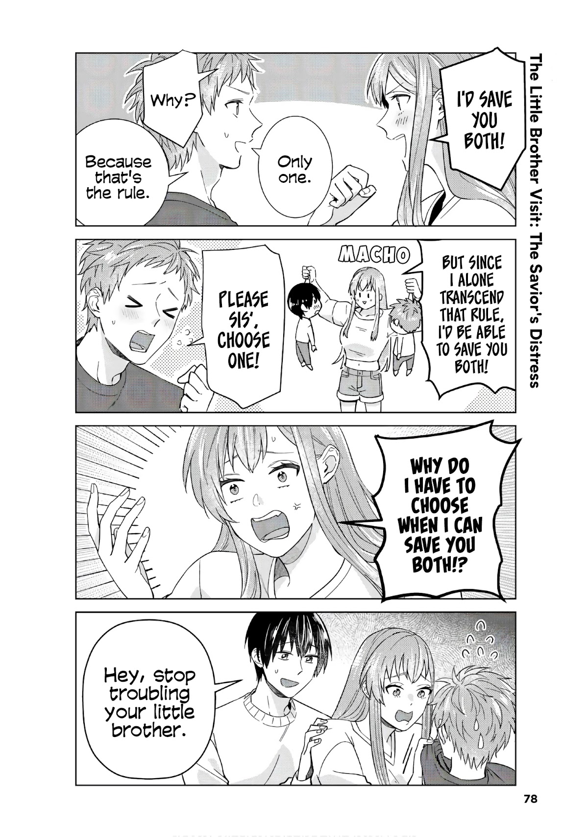 My Perfect Girlfriend! Chapter 46 page 6 - Chapter 46: Visits from my girlfriend's brother are the best!