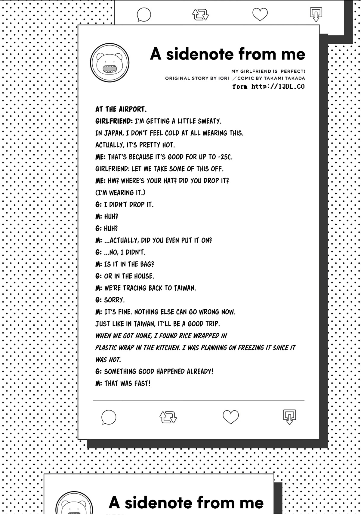 My Perfect Girlfriend! Chapter 47.5 page 4 - Chapter 47.5