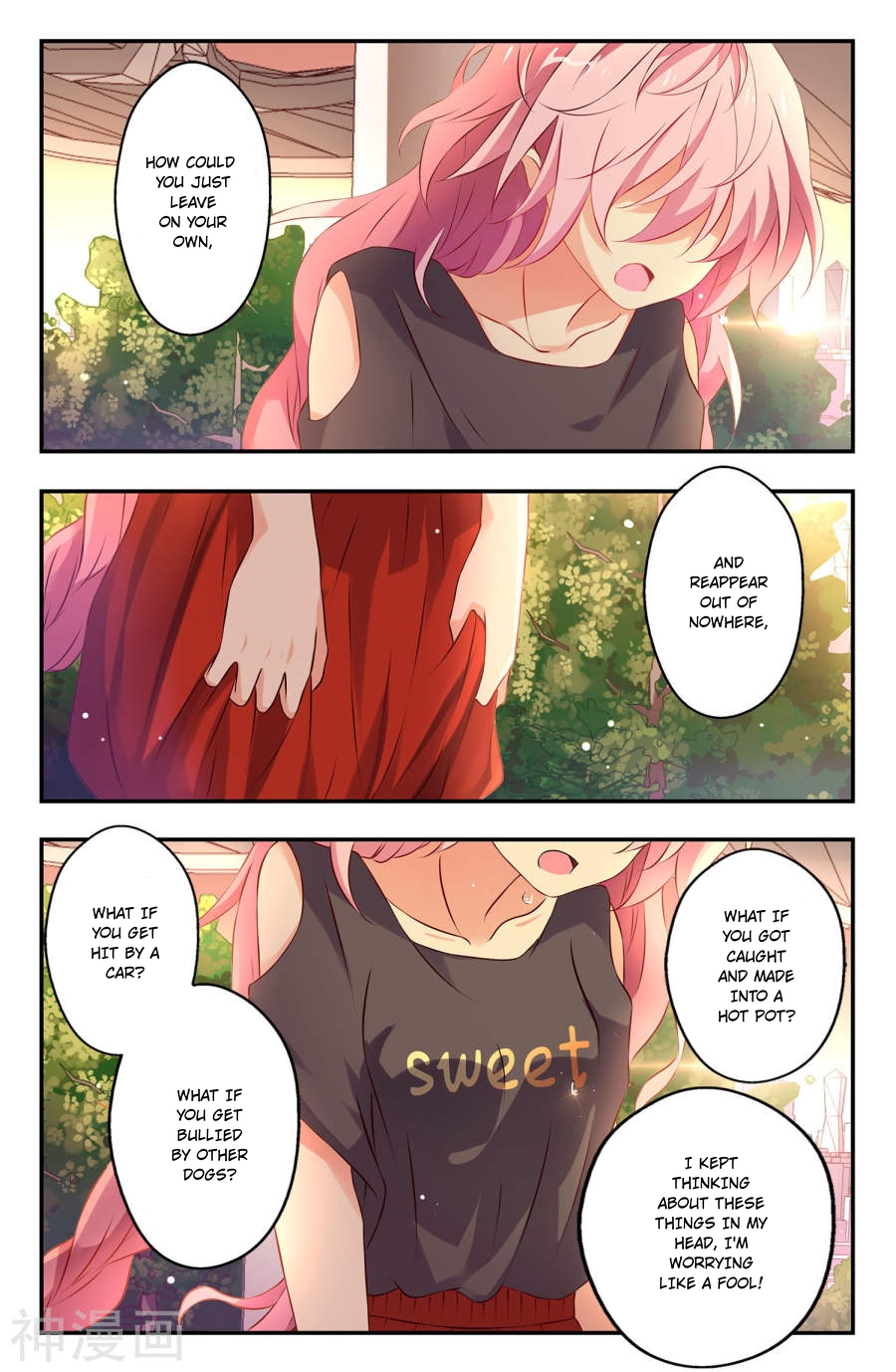 My Pet Dog Is a God Chapter 10 page 18 - Chapter 10: If you spot a beauty will you go with her? My stupid doggy!