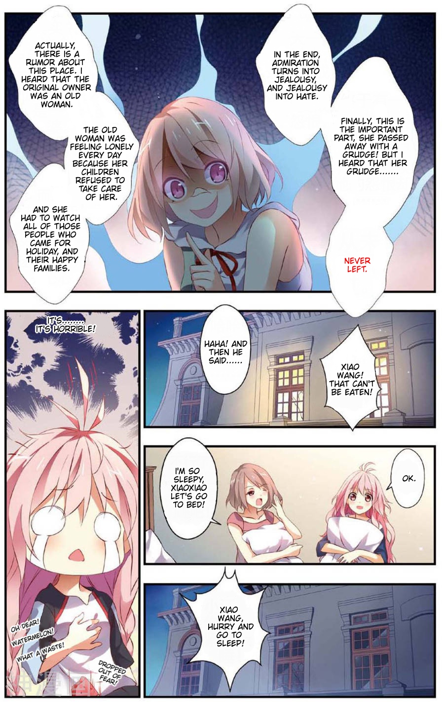 My Pet Dog Is a God Chapter 8 page 9 - Chapter 8: There's no such thing as ghosts! "Haunted house"