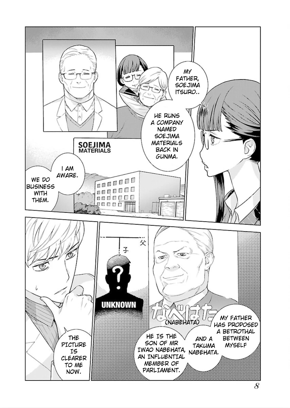 My President, Pretend to Be My Lover & Meet My Father Chapter 1 page 7 - Chapter 1