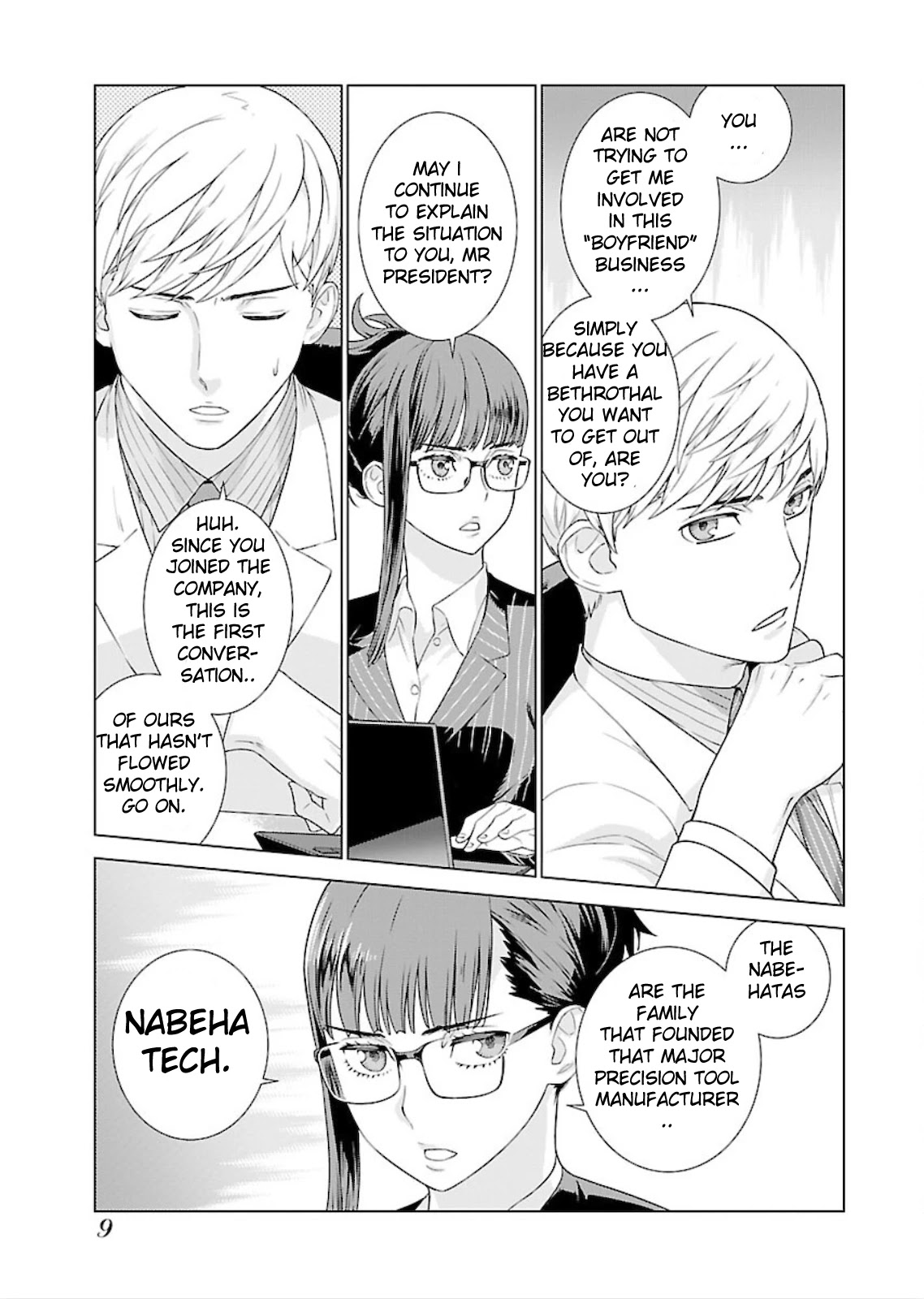 My President, Pretend to Be My Lover & Meet My Father Chapter 1 page 8 - Chapter 1