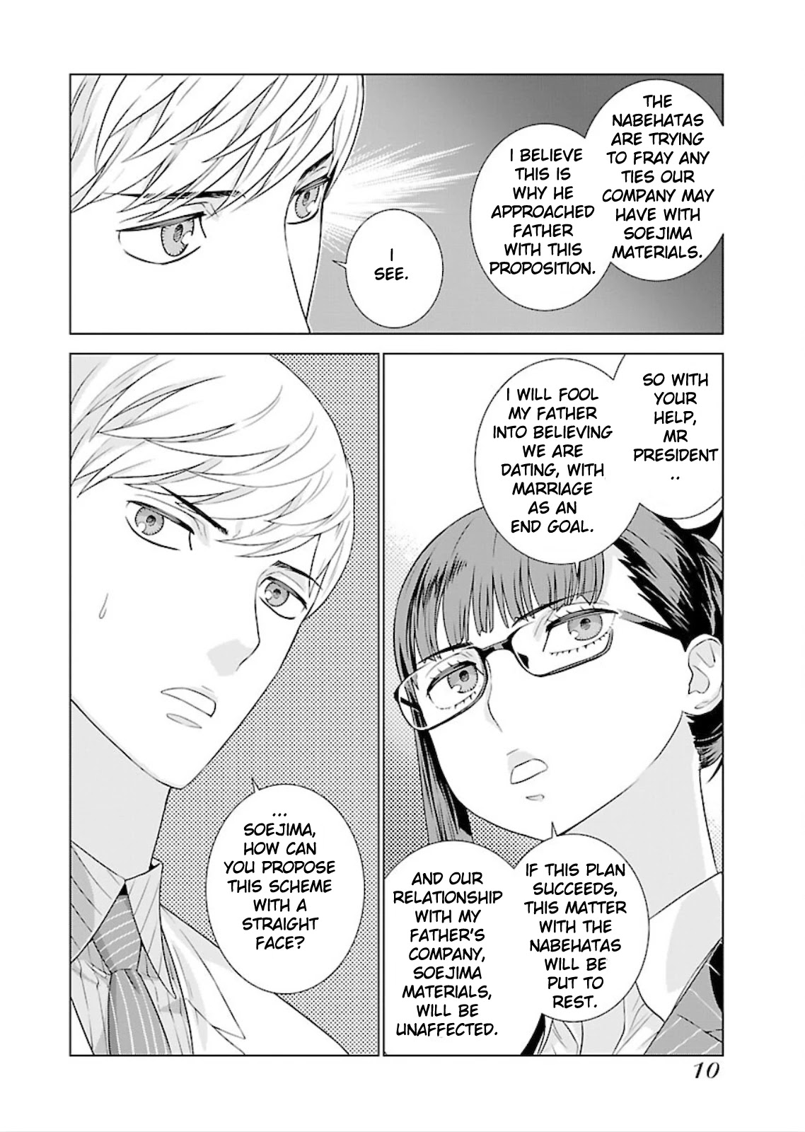 My President, Pretend to Be My Lover & Meet My Father Chapter 1 page 9 - Chapter 1