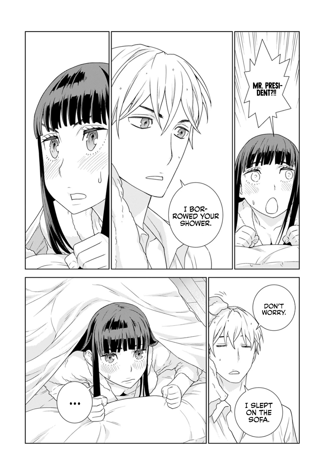 My President, Pretend to Be My Lover & Meet My Father Chapter 20 page 9 - Chapter 20