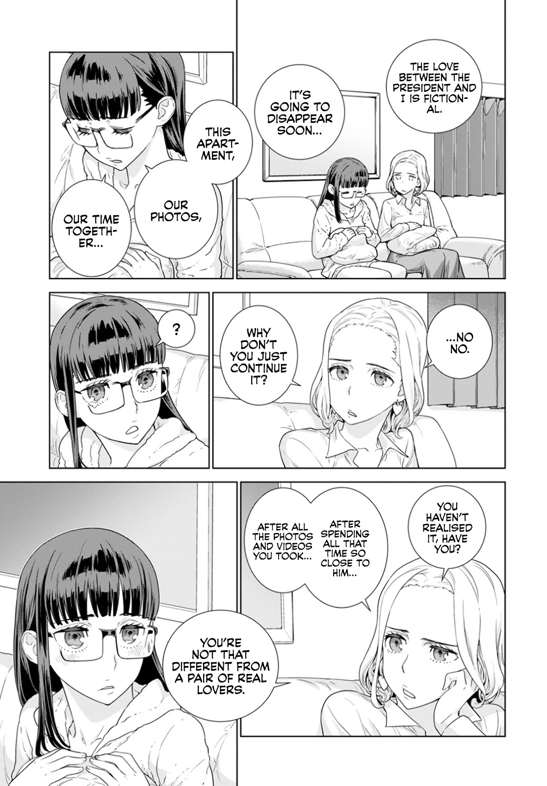 My President, Pretend to Be My Lover & Meet My Father Chapter 21 page 6 - Chapter 21