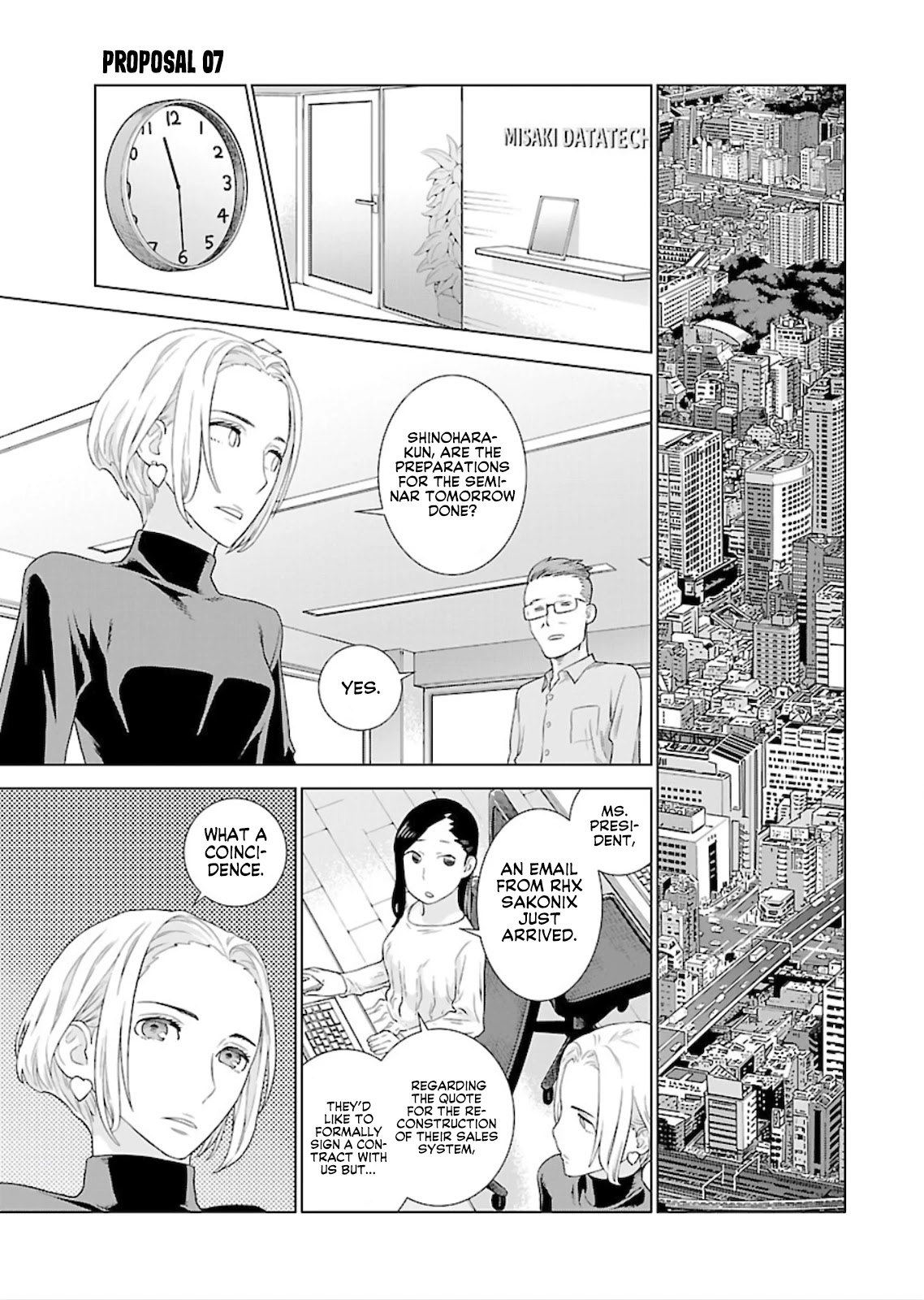 My President, Pretend to Be My Lover & Meet My Father Chapter 7 page 1 - Chapter 7