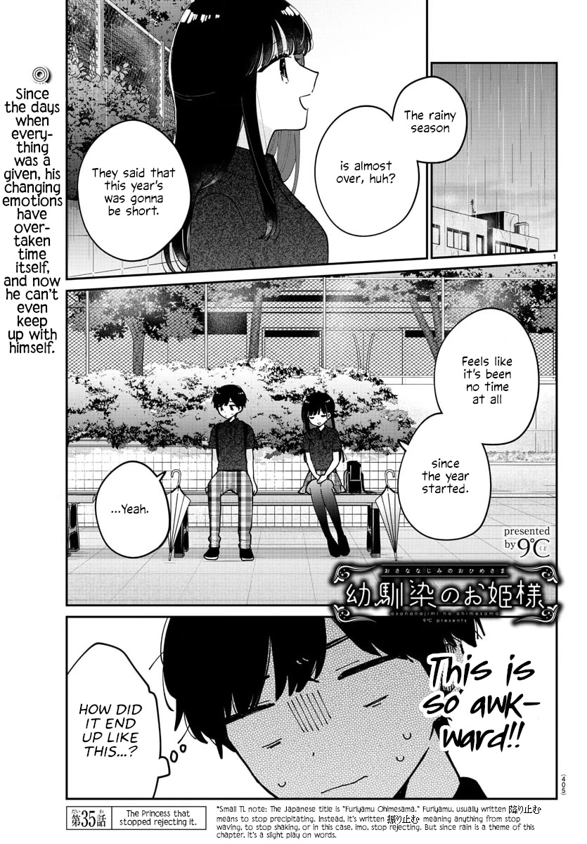 My Princess Childhood Friend Chapter 35 page 1 - Chapter 35