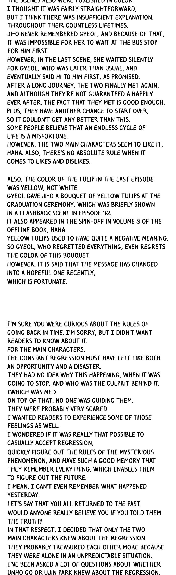 My Reason to Die Chapter 101 page 2 - Chapter 101: Afterword