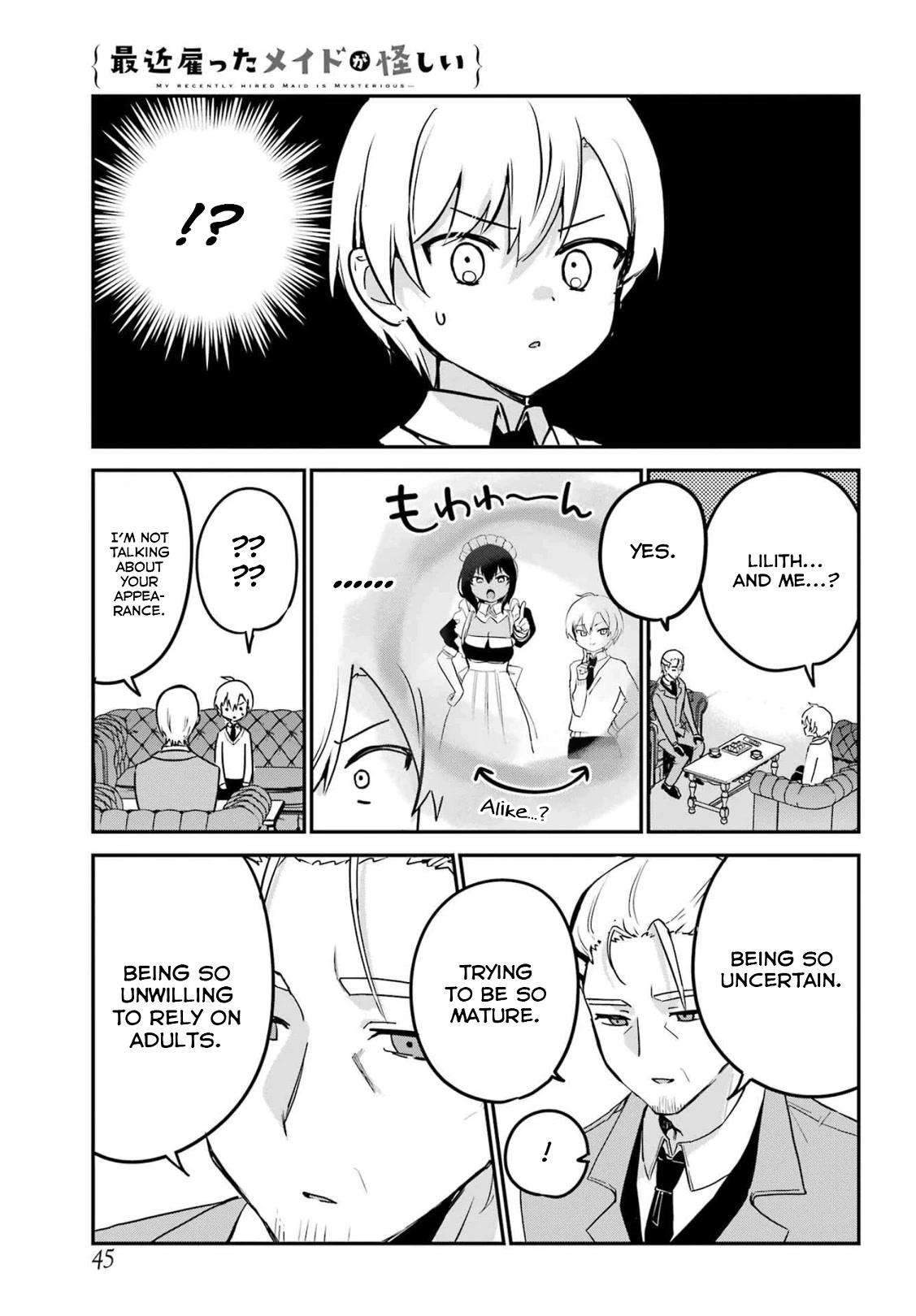 My Recently Hired Maid is Suspicious (Serialization) Chapter 33 page 5 - Chapter 33