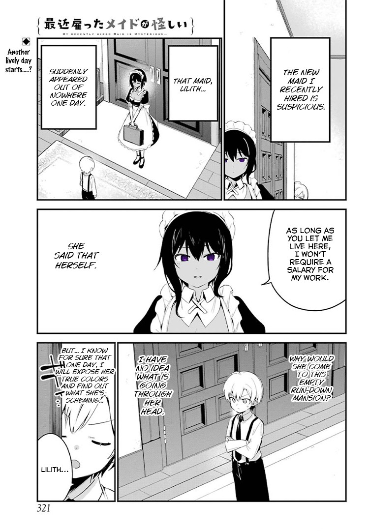 My Recently Hired Maid is Suspicious (Serialization) Chapter 4 page 1 - Chapter 4