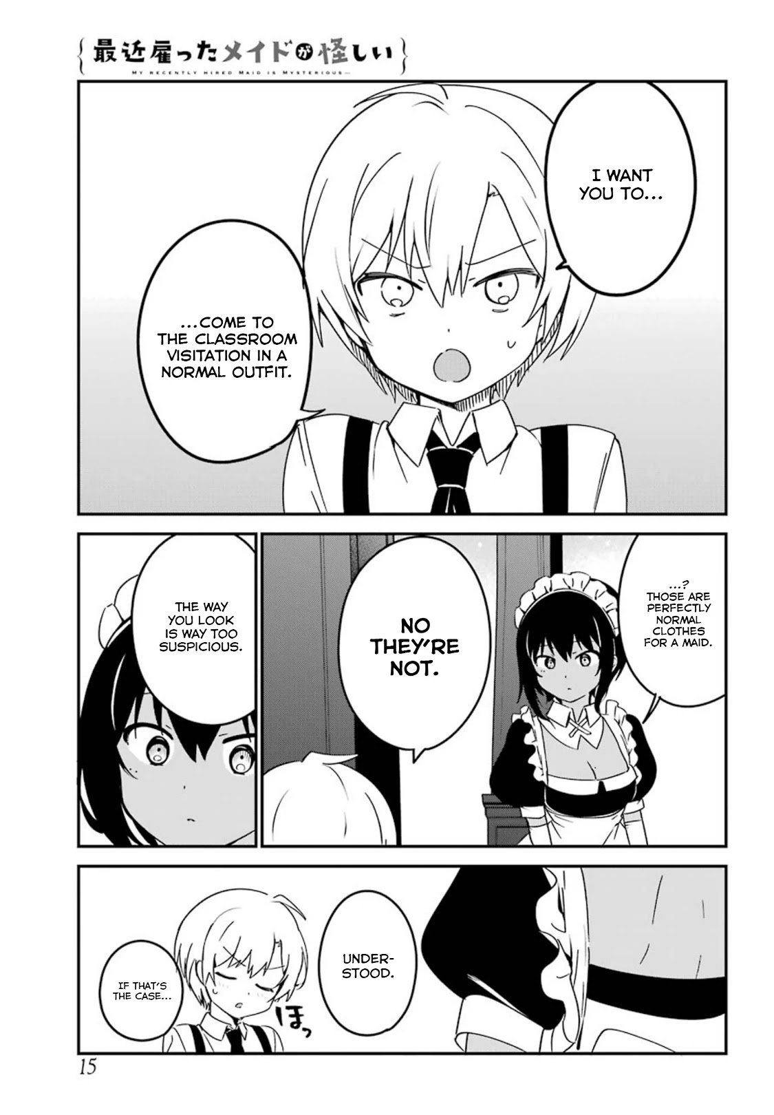 My Recently Hired Maid is Suspicious (Serialization) Chapter 8 page 4 - Chapter 8
