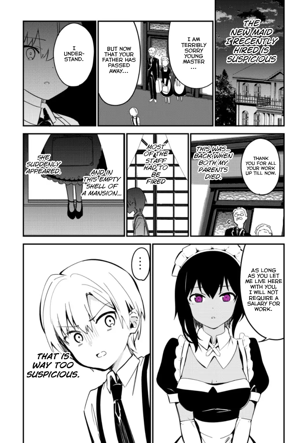 My Recently Hired Maid Is Suspicious Chapter 3 page 1 - Chapter 3
