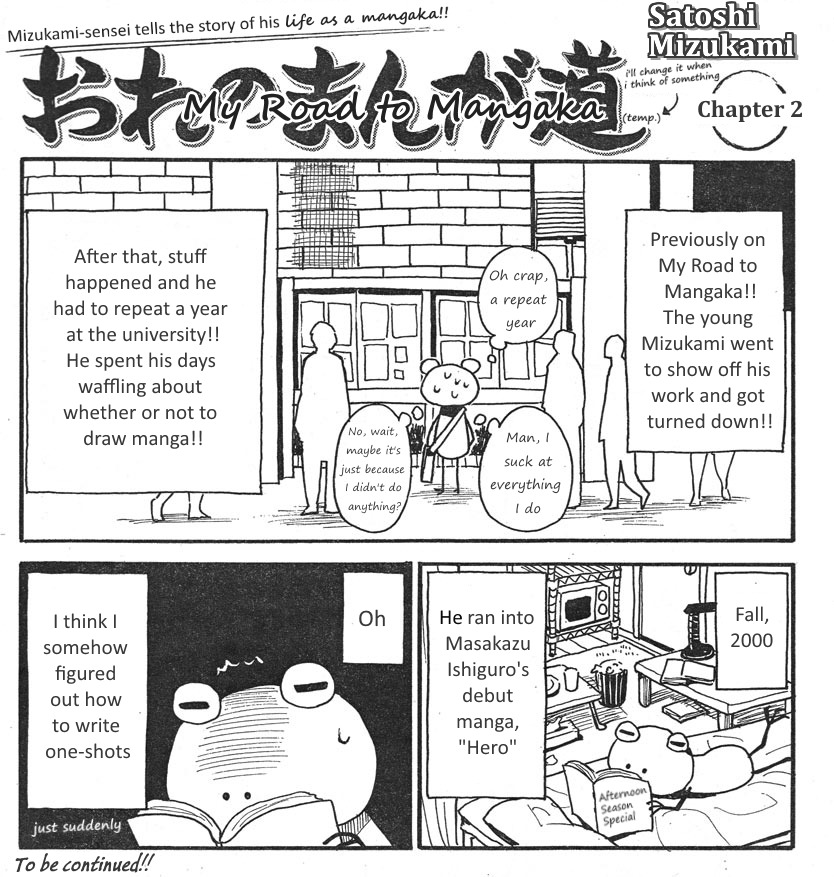 My Road to Mangaka (temp.) Chapter 1.5 page 2 - Chapter 1-5