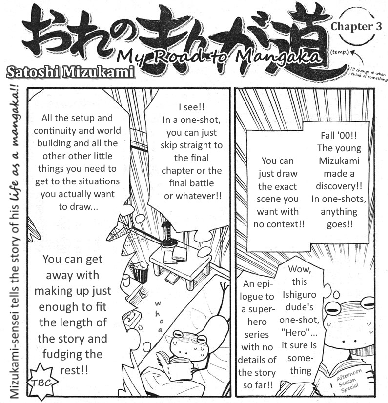 My Road to Mangaka (temp.) Chapter 1.5 page 3 - Chapter 1-5