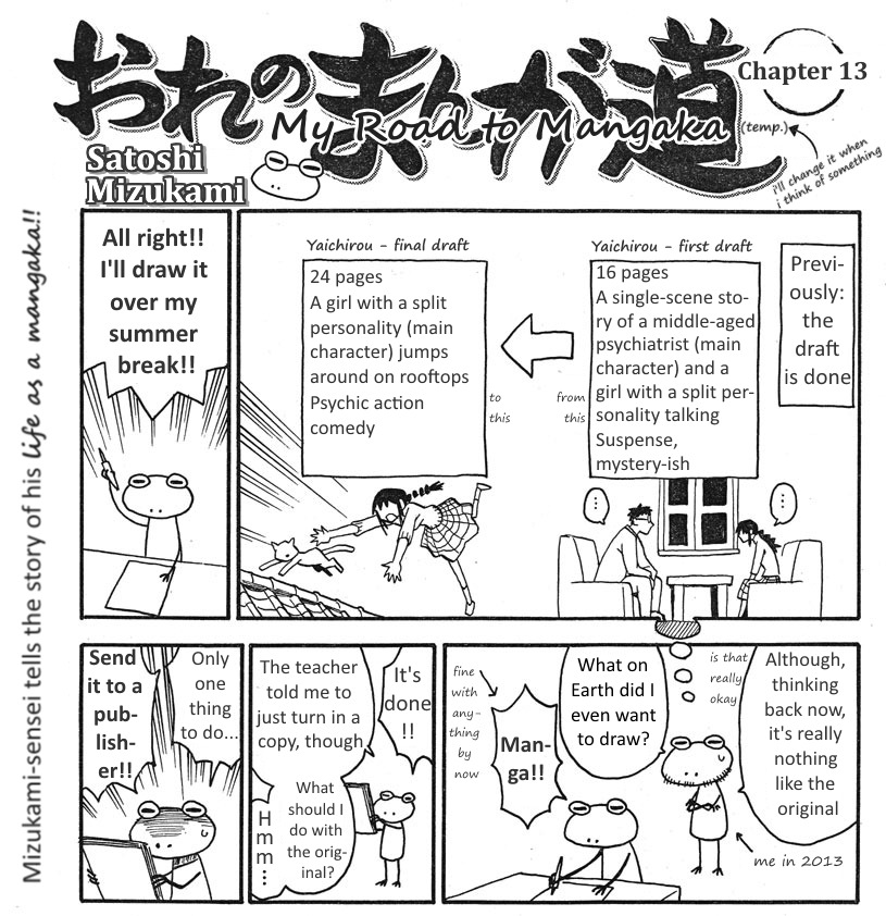 My Road to Mangaka (temp.) Chapter 11.15 page 3 - Chapter 11-15