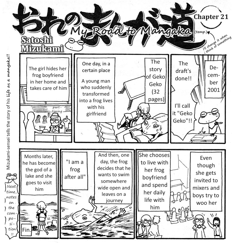 My Road to Mangaka (temp.) Chapter 21.25 page 1 - Chapter 21-25