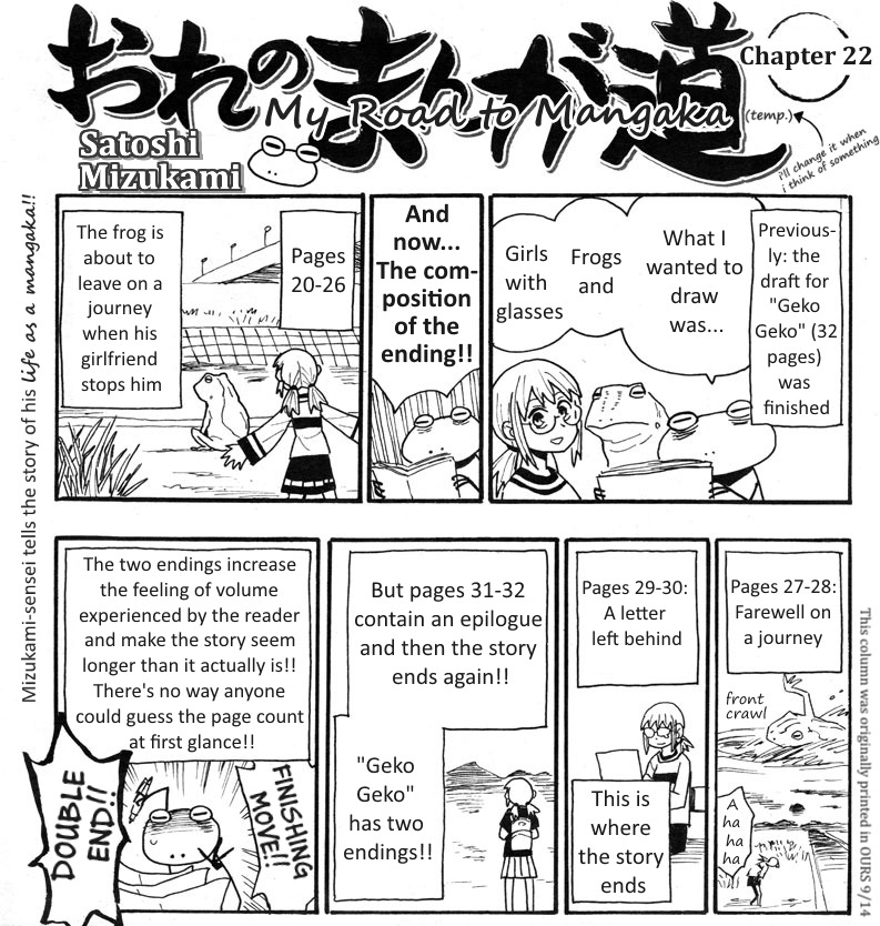 My Road to Mangaka (temp.) Chapter 21.25 page 2 - Chapter 21-25