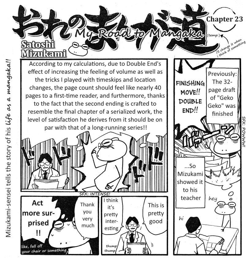 My Road to Mangaka (temp.) Chapter 21.25 page 3 - Chapter 21-25