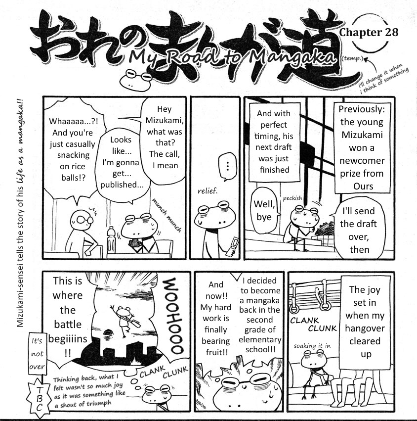 My Road to Mangaka (temp.) Chapter 26.30 page 3 - Chapter 26-30
