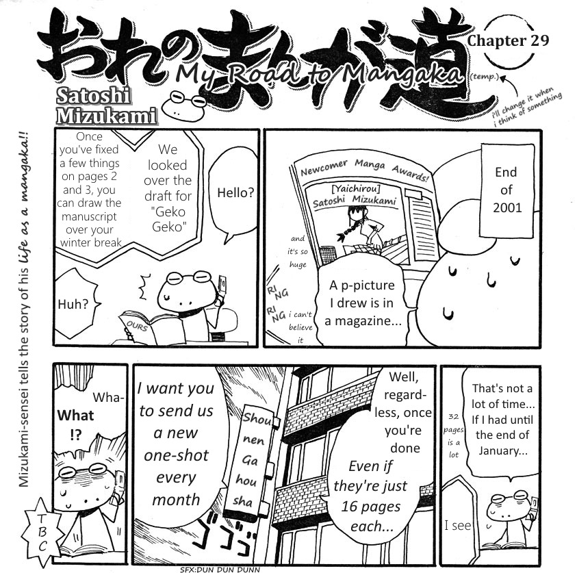 My Road to Mangaka (temp.) Chapter 26.30 page 5 - Chapter 26-30