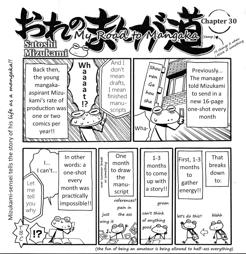 My Road to Mangaka (temp.) Chapter 26.30 page 6 - Chapter 26-30